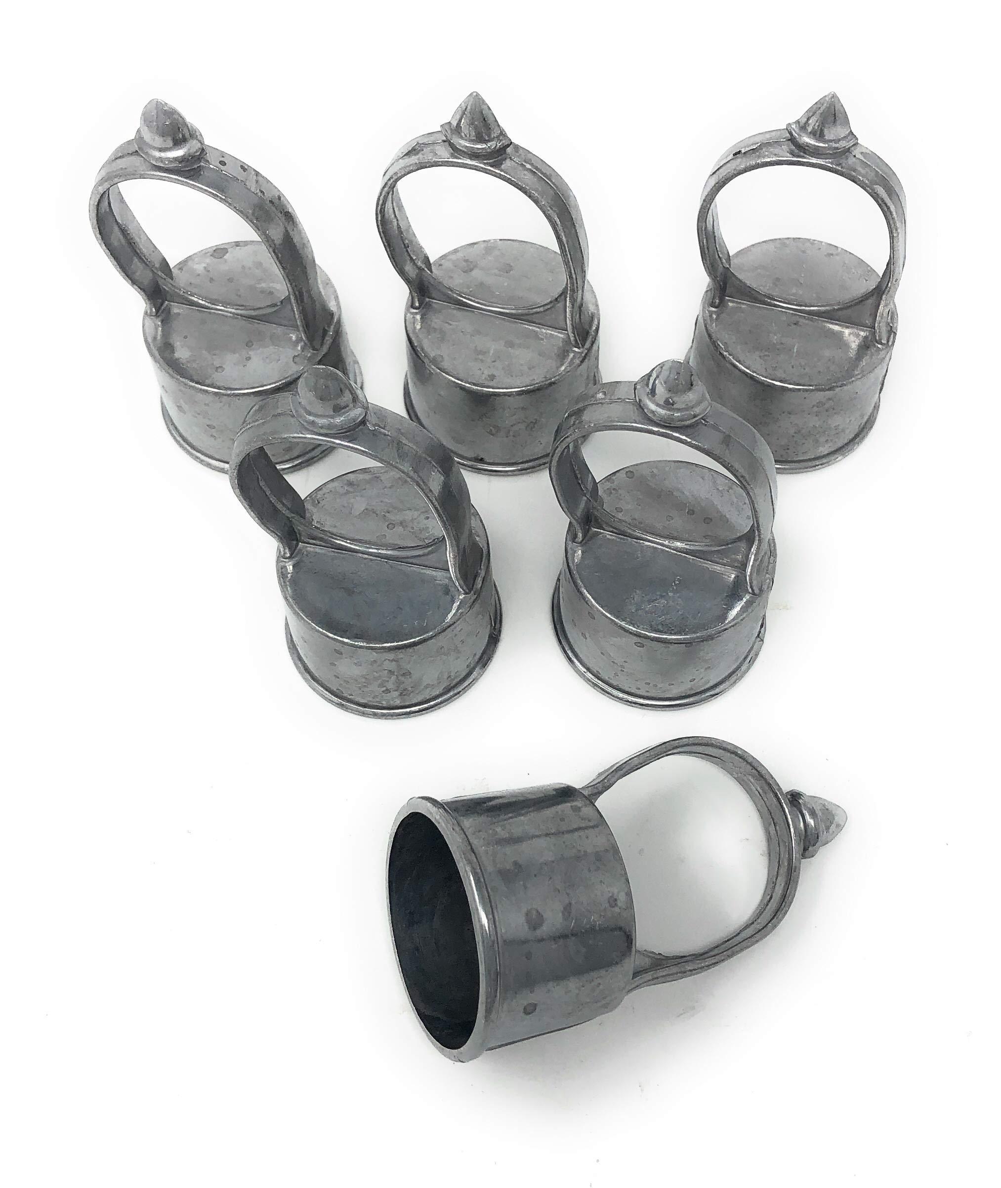 FENCESMART4ULoop Cap Aluminum 1-5/8" post, 6 Pc Pack 1-3/8" Rail