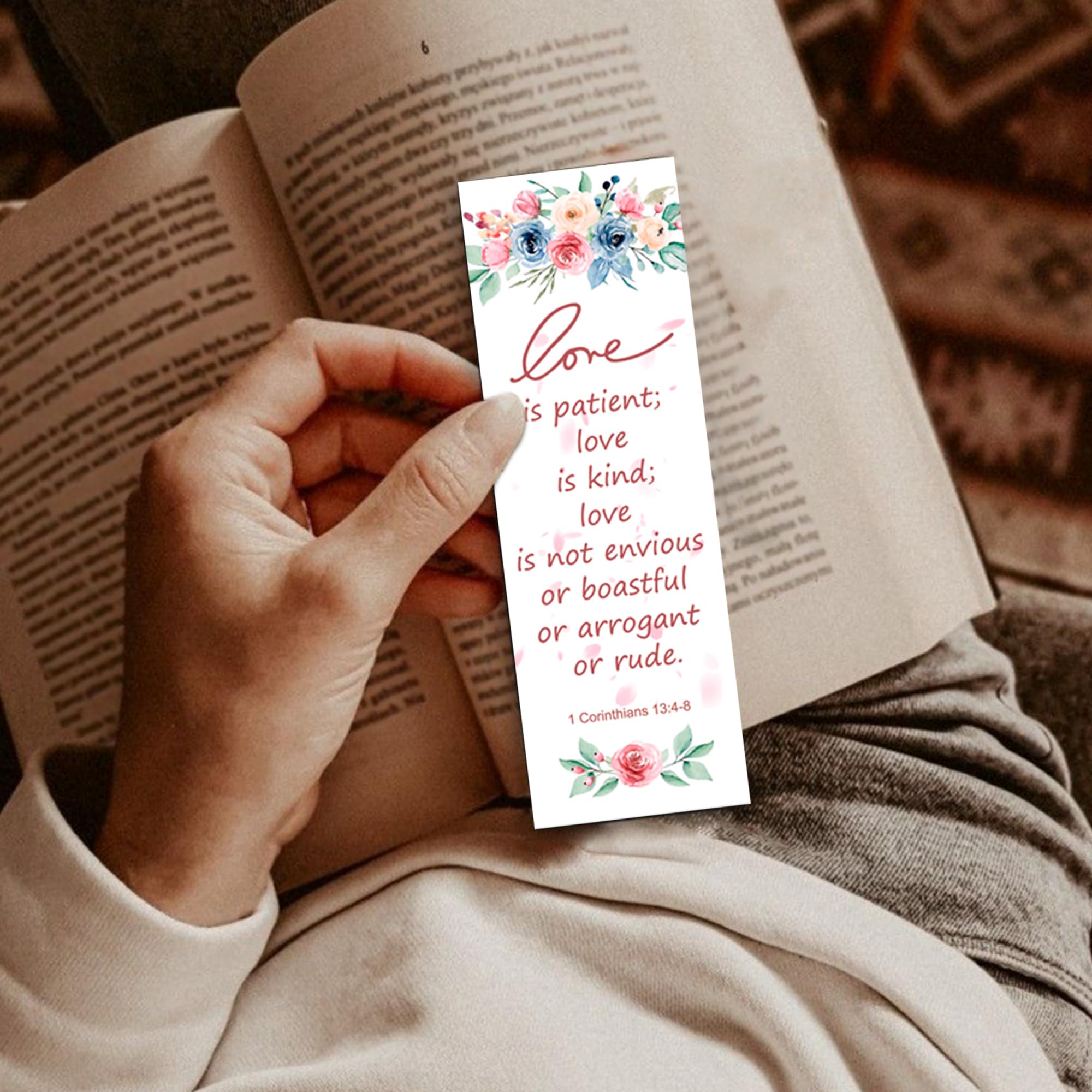 VANRA Pestañas de la Biblia para mujer, suministros de diario de la Biblia, impresión grande, 96 pestañas en total, para estudiar el Antiguo y Nuevo Testamento, con pestañas laminadas en blanco de la