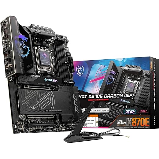 MSI MPG X870E Carbon WiFi Motherboard ATX