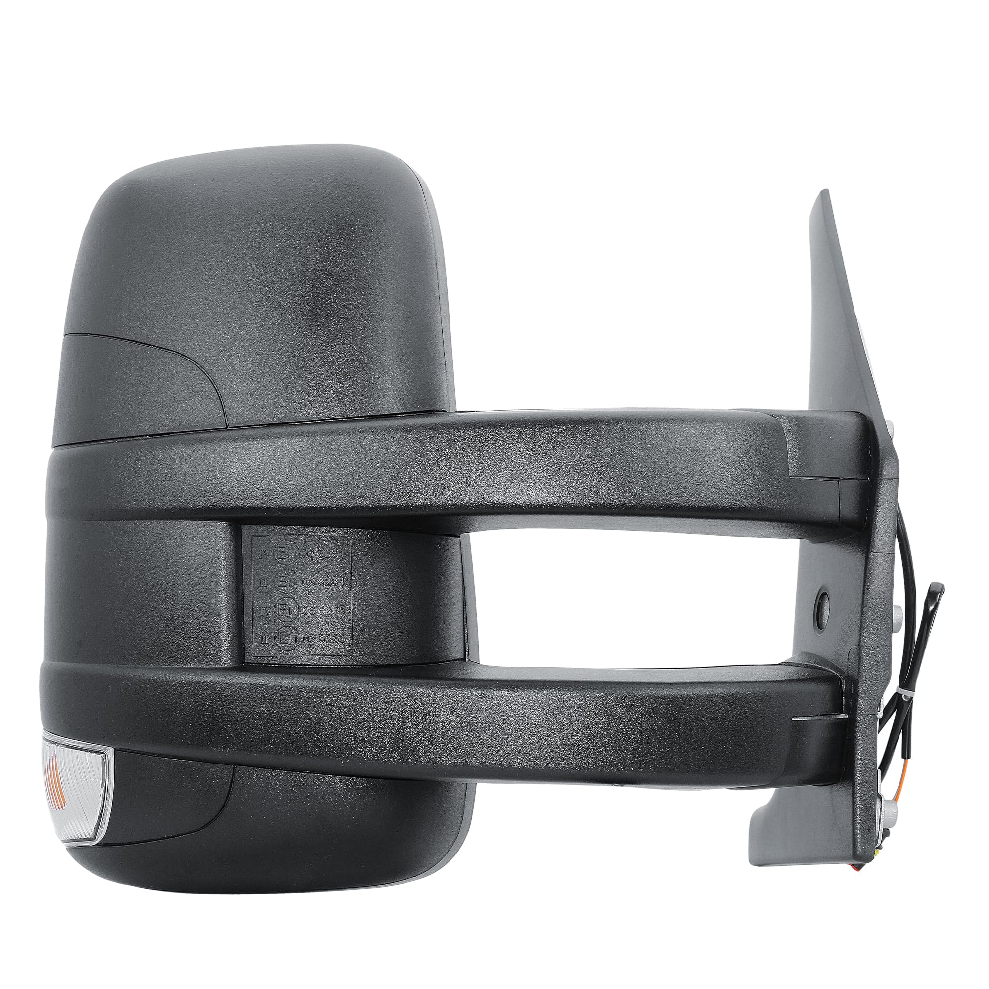 Specchietto retrovisore destro braccio lungo manuale non riscaldabile con indicatore di direzione per IVECO Daily IV V Camion 2006-2013