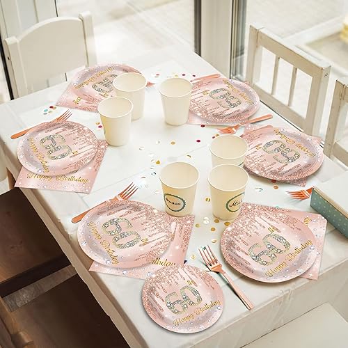 Vista 62 de ZOIIWA - Juego vajilla desechable 96 piezas de Little Boo para baby shower, suministros fiesta fantasmas para 24 invitados, platos, servilletas