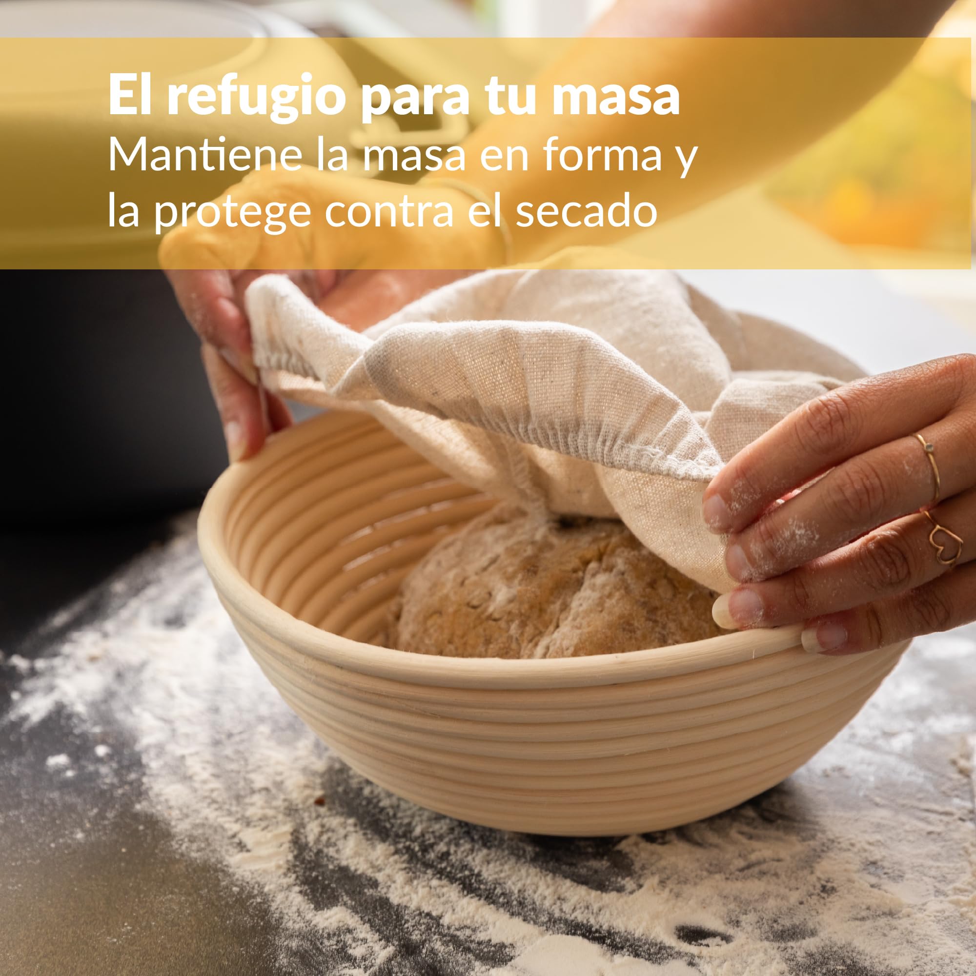 Chefarone Olla de hierro fundido 2 en 1, raspador de masa, tapa de molde para hornear pan, fuente de asado de 4,6 litros para horno, olla segura para el hogar