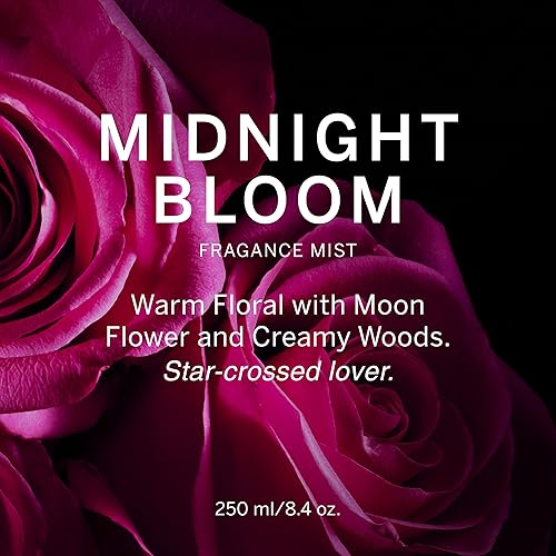 Miniatura 3 de Victoria's Secret Midnight Bloom Body Mist para mujer, perfume con notas de flor de luna y maderas cremosas, spray corporal para mujer, fragancia de