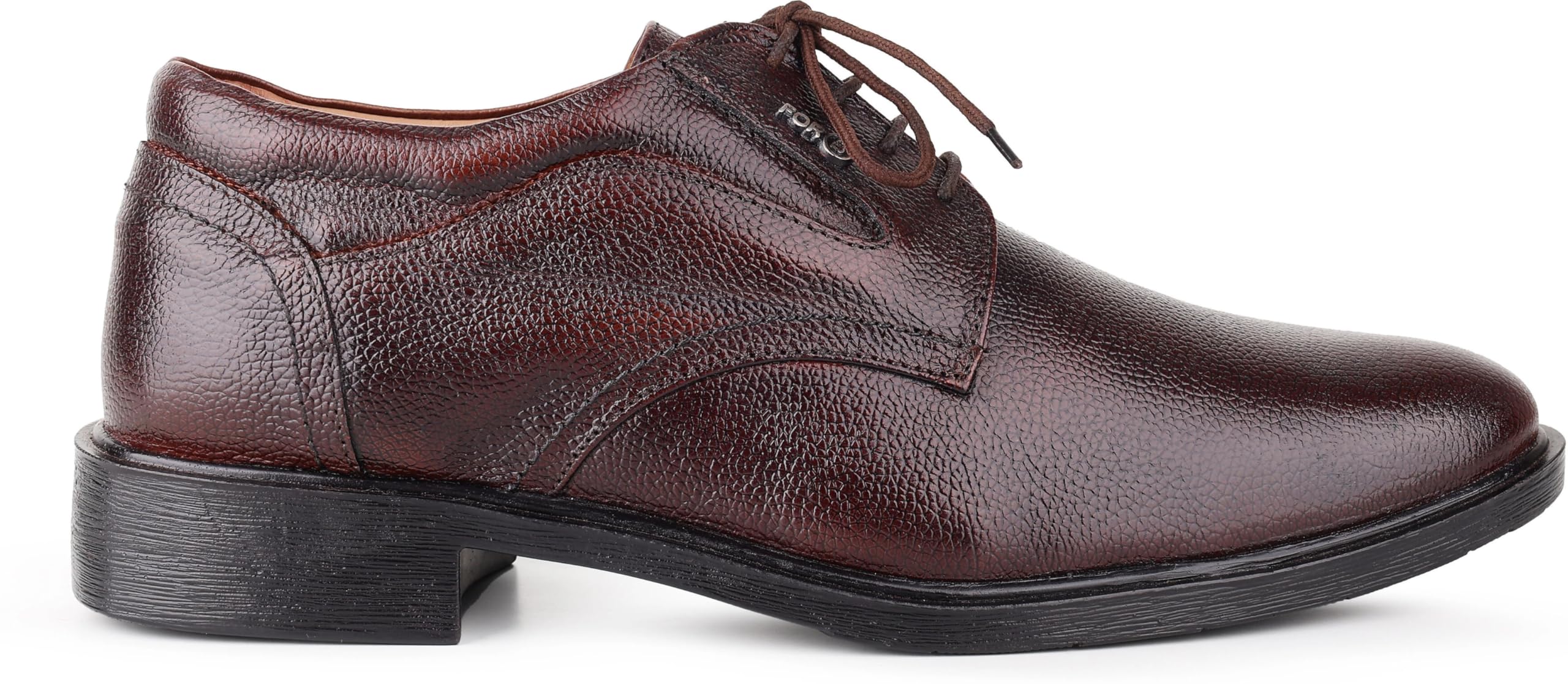for-b Men Premium Leather Derby Brown Lace-Up Dress Shoes for Formal Occasions & Smart Casual Wear-picture-26