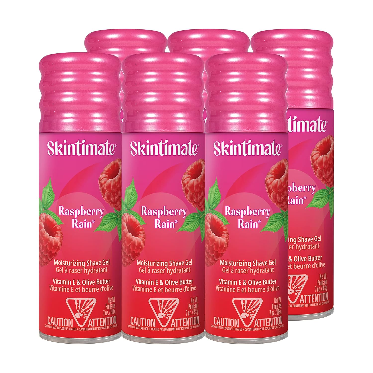 Skintimate Raspberry Rain Shave Gel for Women, 6 Pack | Skintimate Shaving Cream for Women, Womens Shaving Cream, Shave Cream, Shaving Foam, Womens Shave Gel, Pack of 6, 7oz each Skintimate Raspberry Rain Shave Gel for Women, 6 Pack | Skintimate Shaving Cream for Women, Womens Shaving Cream, Shave Cream, Shaving Foam, Womens Shave Gel, Pack of 6, 7oz each