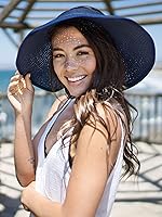 Vista 12 de Simplicity - Sombrero con protección solar UV UPF 50 para mujer, convertible en visera para playa