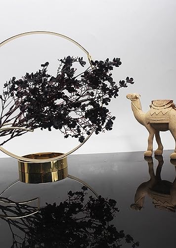 Miniatura 4 de JAKY-Global - Flores velo de novia artificiales, tela de seda, 12 ramos de plantas falsas europeas para decoración de bodas, ramos de tacto real,