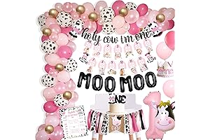 Holy Cow I'm One Cow First Birthday Outfit Girl