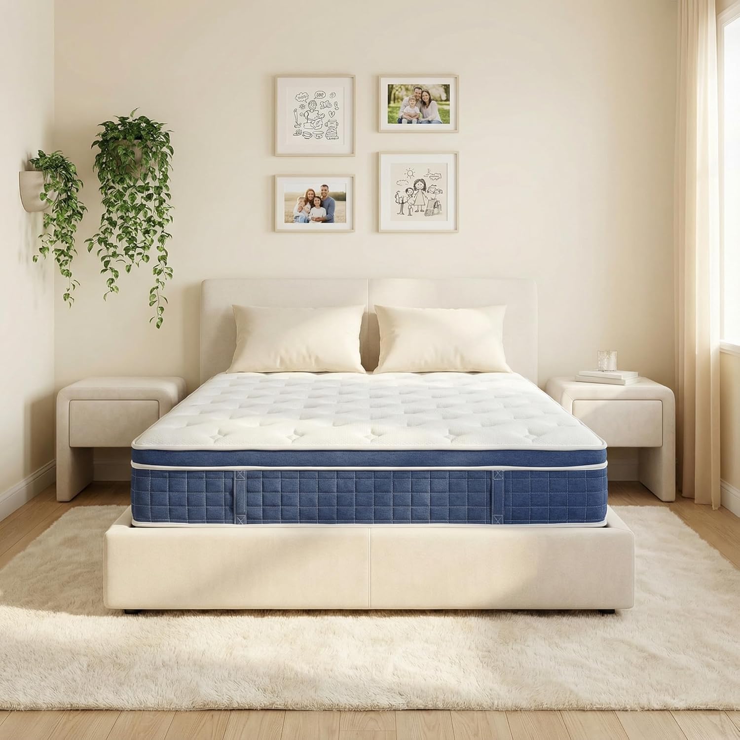inight Full Mattress – memory foam hybrid with edge support