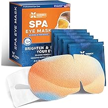 Shinex Heated Eye Masks for Dry Eyes, Warm Eye Compresses for Dry Eyes, Steam Eye Masks Disposable, Winter Cold Day Eye Rest Relief Care Patch, Sleeping Travel Self Clear Severe Redness Pad Product