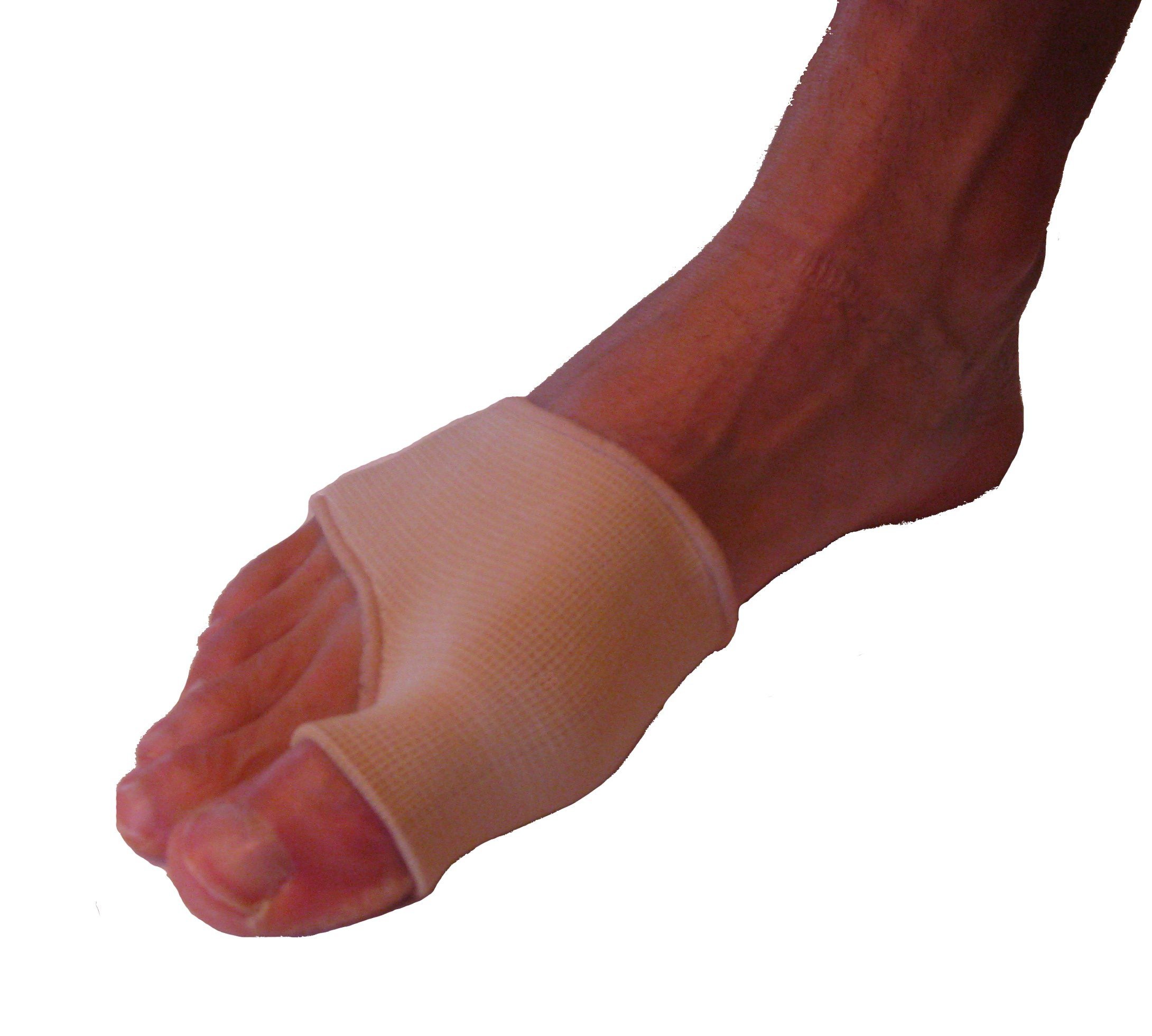 FlexaMed Bunion Cushioning Silicone Gel Sleeves (Pair) - Small/Medium
