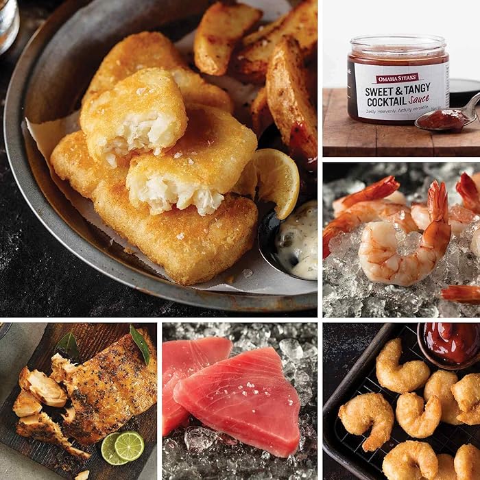 Buy Omaha Steaks Seafood Favorites Assortment (PubStyle Cod, Marinated
