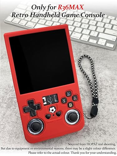 Miniatura 6 de FIOPAZ Funda protectora de silicona R36MAX para R36 MAX, piel suave para accesorios de consola de juegos retro R36 MAX, antiarañazos, lavable solo