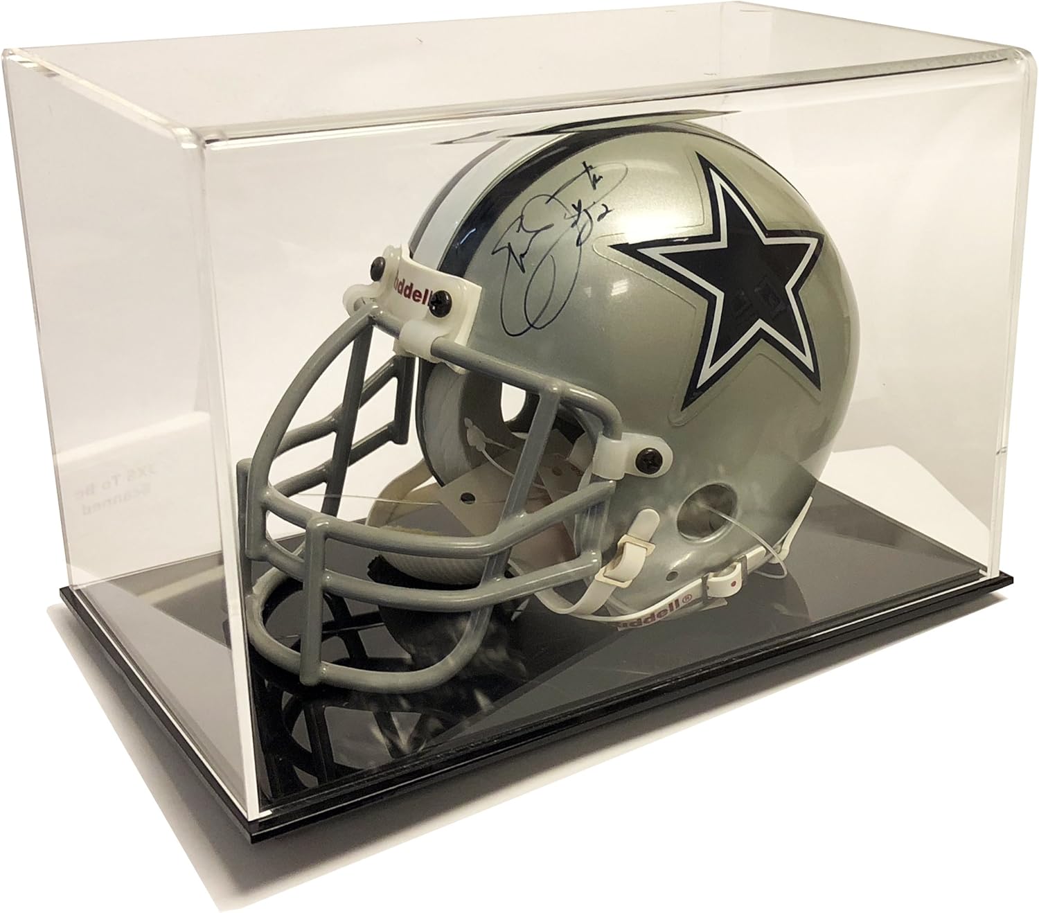 Ultra Max Clarity Deluxe Mini Football Helmet Display Case - UV