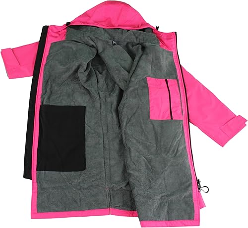 Miniatura 5 de Parka de natación para jóvenes y adultos  Chaqueta de natación resistente a la intemperie para hombres, mujeres y niños