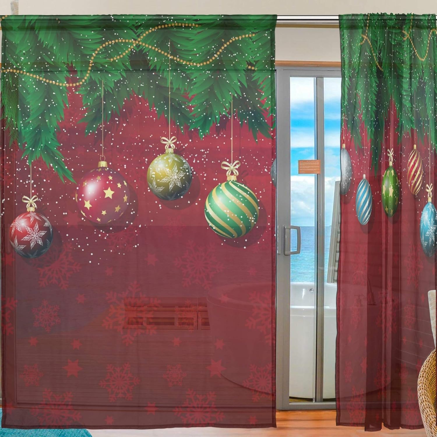 ALAZA Sheer Voile Curtains - Image 3