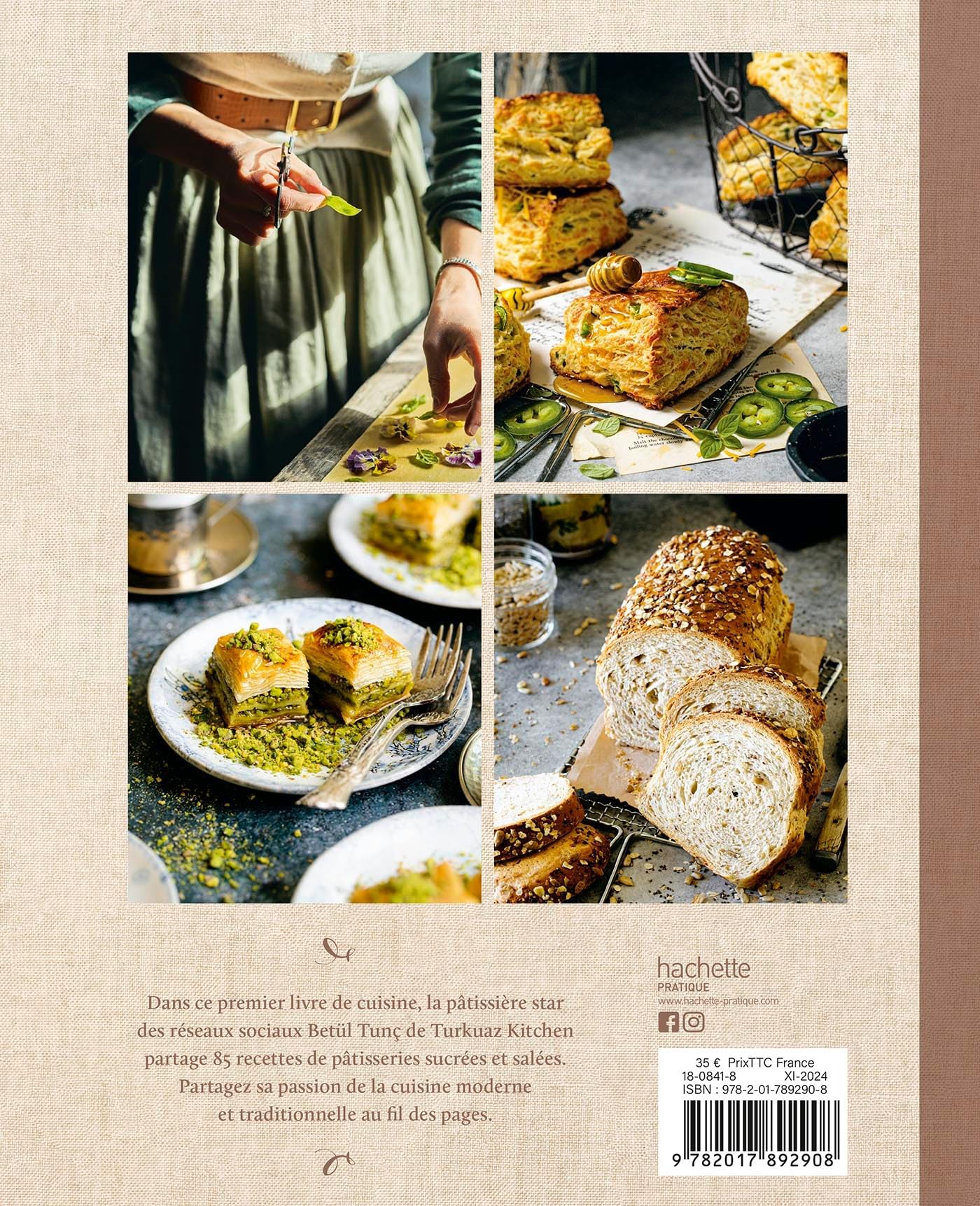 Turkuaz Kitchen: Recettes traditionnelles et modernes pour pâtisseries sucrées et salées