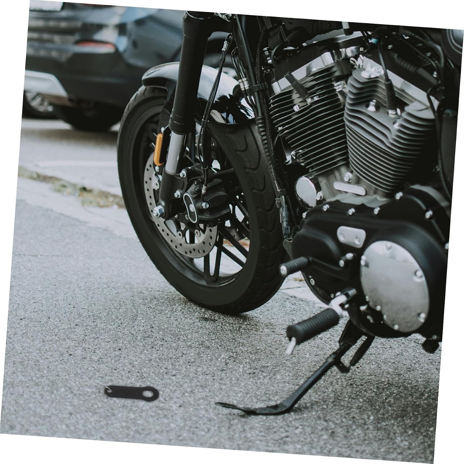2Pcs Motorcycle Bell Hangers Stainless Steel Bell Hanger with Split Ring for Luck Riding Stylish Accessory for Motorcycle Models Polished Finish for Enhanced