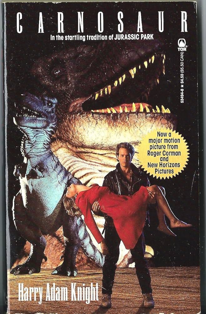 Carnossauro: Um filme de dinossauros mega picareta, produzido por Roger Corman