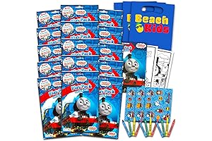 Bendon Publishing Set of 15 Kids Play Packs Bundle - Thomas and Friends Birthday Decorations