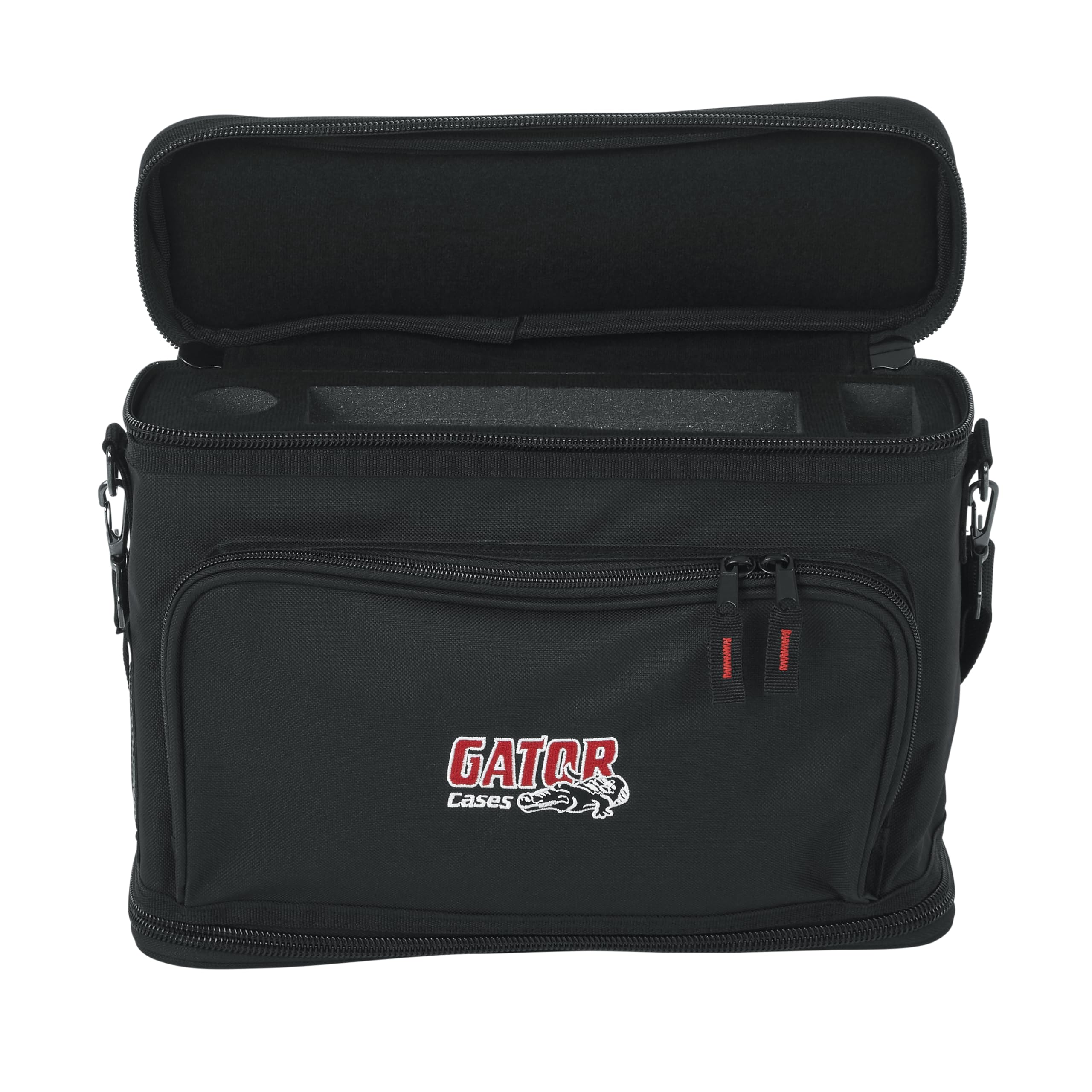 Gator Cases Housse en Nylon Live in rembourré pour 1 système de Microphone sans Fil, récepteur et Body Pack avec accès à l'antenne (GM-1W)