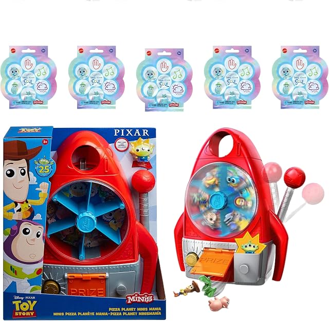 Toy Story Pixar Pizza Planet Minis & 6 Soul Minis Blind Bag Figures