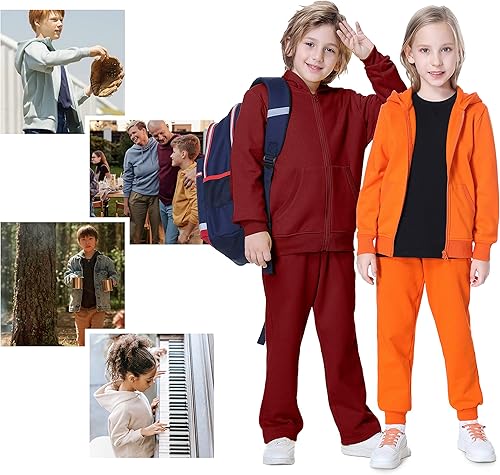 Miniatura 5 de Kid Nation Sudadera con capucha para niños o niñas de 4 a 12 años