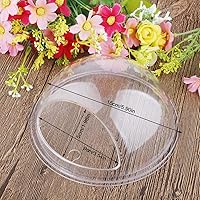 Vista 7 de MeiBoAll 2 peceras de pared de 6 pulgadas, 7.8 fl oz de acrílico transparente Betta pecera, acuario montado en la pared, maceta