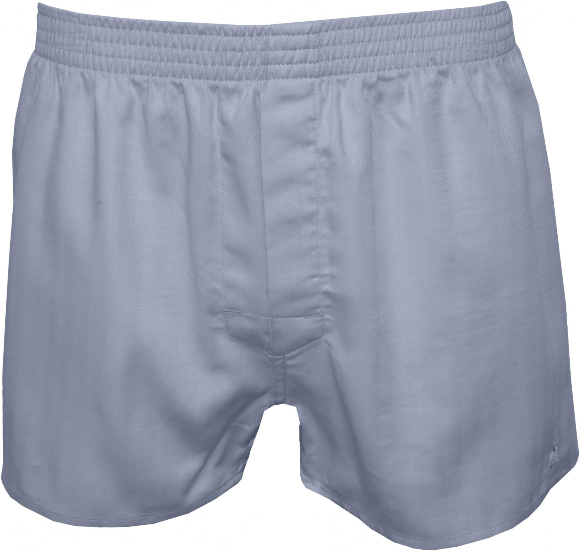 Thomas Pink Kensington Herringbone Woven Cotton Men's Boxer Shorts, Blue