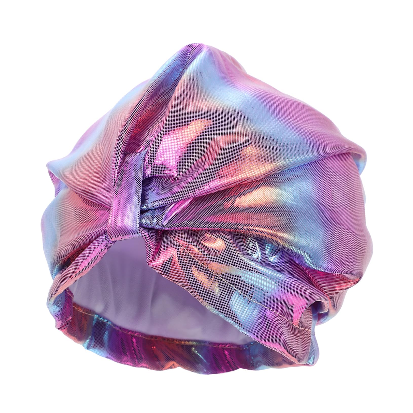 Kisangel 2 Uds Gorro De Natación Hijab para Niñas Gorro De Natación para Mujeres Gorro De Baño para Adultos Gorro De Baño para Niñas Gorro De Baño Nailon Violeta Gorro De Natación Cubierta