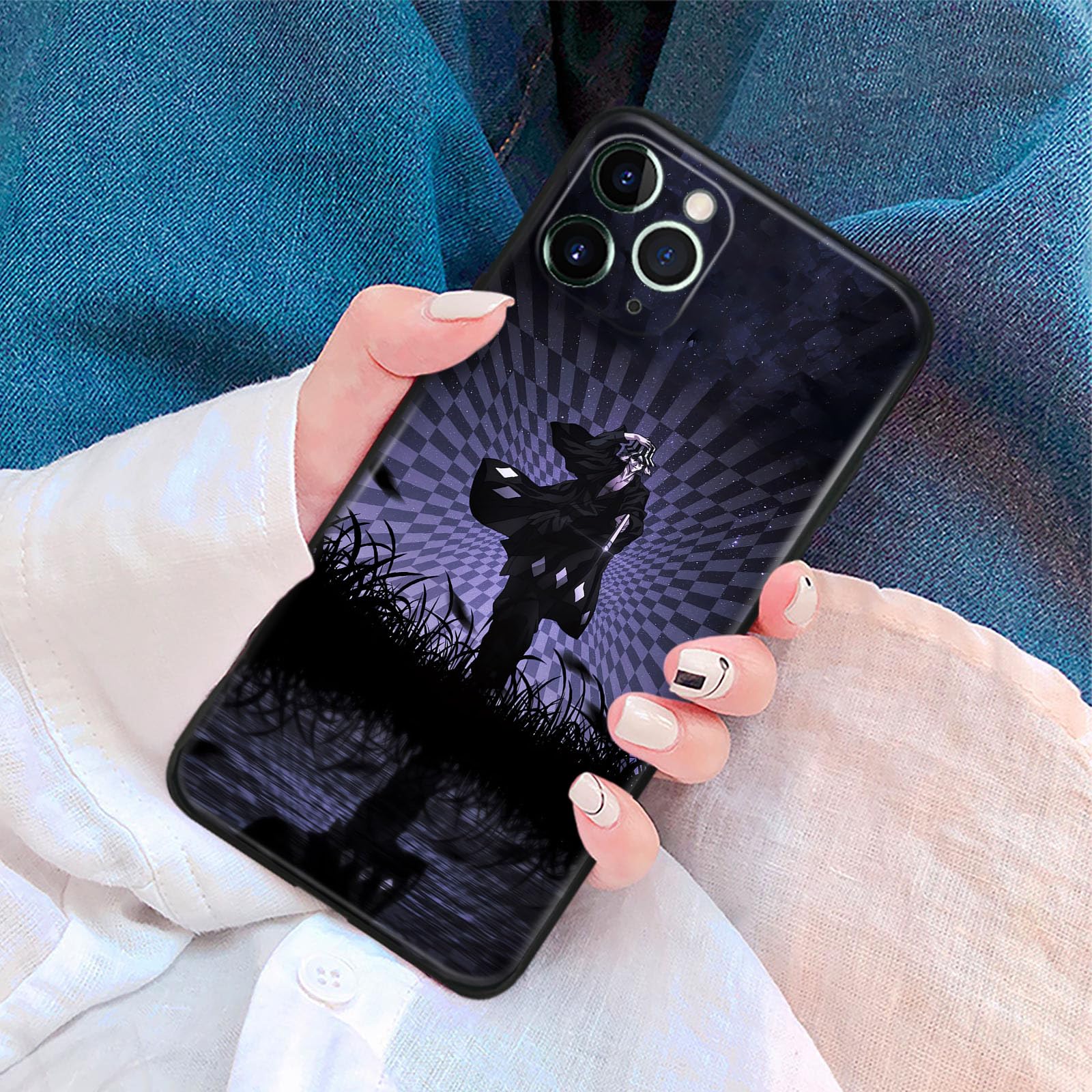 【momosuke】iPhone 15 Pro Case Mundaze Case for Apple iPhone 15 Pro Max Cover Japanese Kitsune