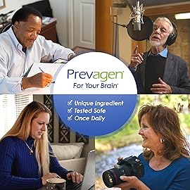 Prevagen Regular Strength - 120 Capsules (4 Month Supply) | Formulated for Your Brain | 10mg of Apoaequorin Plus Vitamin D3 with 7-Day Pill Minder
