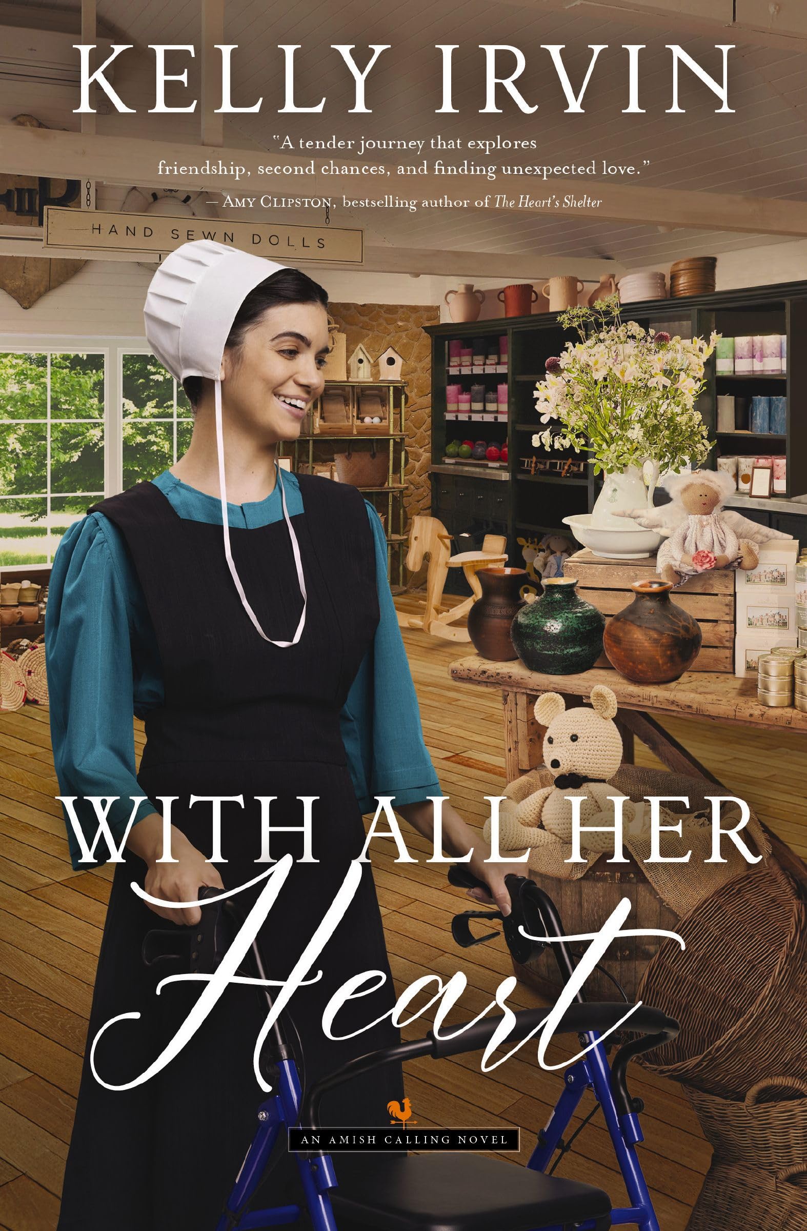 With All Her Heart: An Amish Calling Novel: 3. Kelly 9780840709486 New**