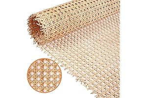 24" Width Natural Cane Webbing 5Feet: Premium Rattan Webbing for Effortless Revamps