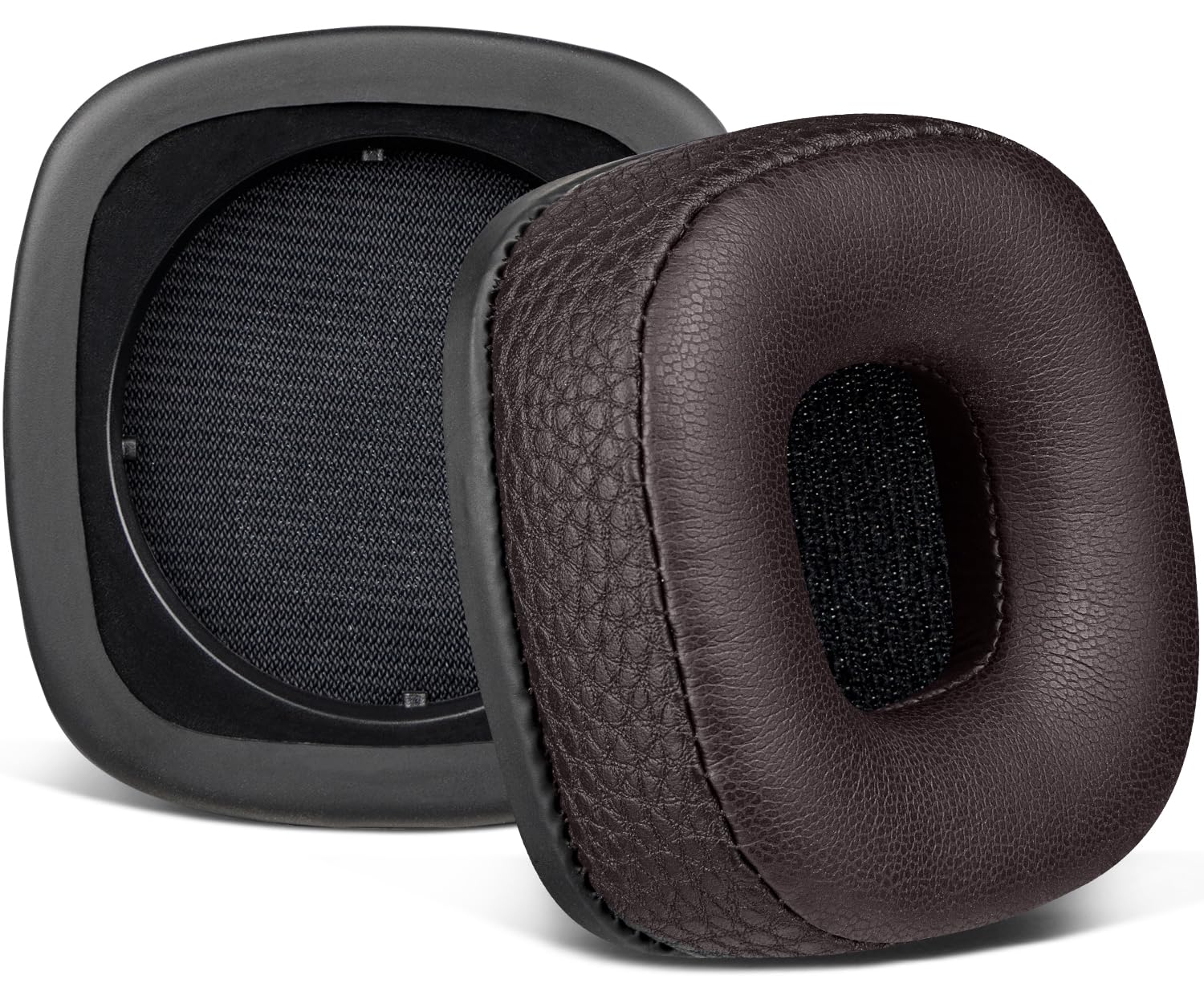 SOULWIT Replacement Ear Pads Cushions for Marshall Major I/II/III/IV/V ANC Bluetooth Wireless/Wired Headphones, for Marshall Major 1/2/3/4/5 Headset, Earpads with Soft Protein Leather - Dark Coffee-image-14