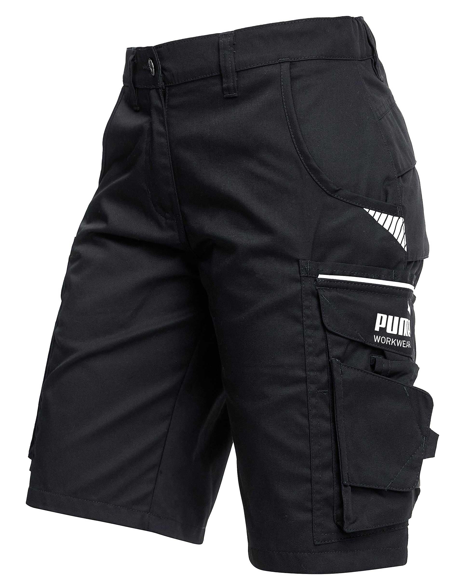 PUMA Workwear Precision X szorty robocze – krótkie spodnie robocze damskie – wytrzymały, elastyczny materiał – wiele kieszeni i elementów odblaskowych – wygodne dopasowanie – idealne do rzemiosła