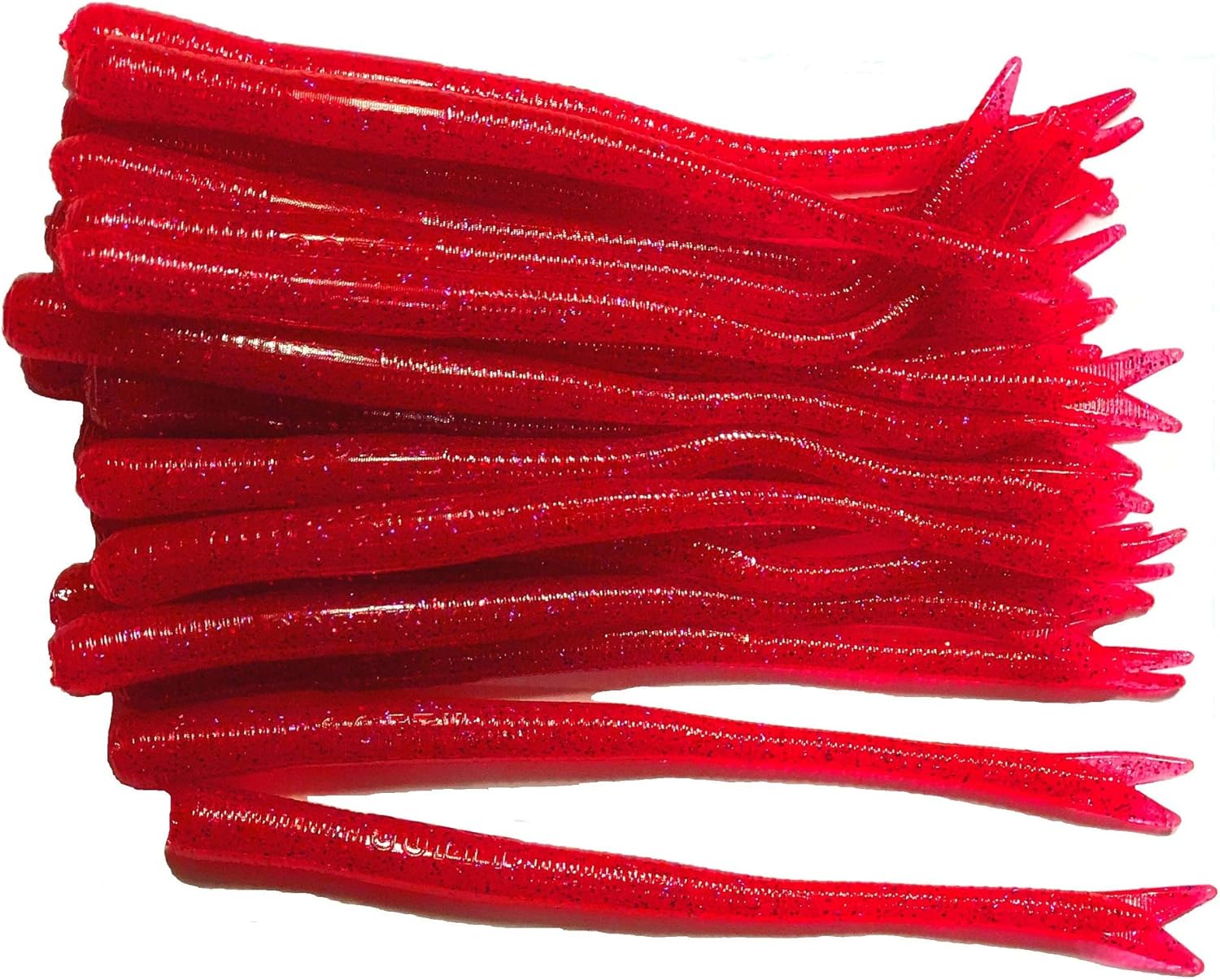 20 Pcs 41/2" Drop Shot Finesse Worms (New Dawn) Scented