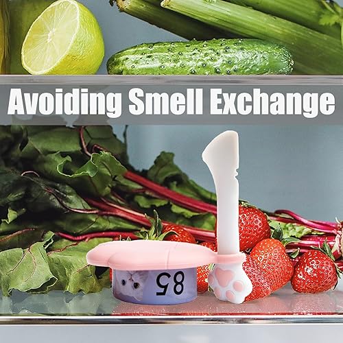 Miniatura 7 de Meow&Woof Funda para comida enlatada para mascotasCuchara para comida húmeda de gatoTapa para latas de perroPaquete de una tapa y una cuchara con