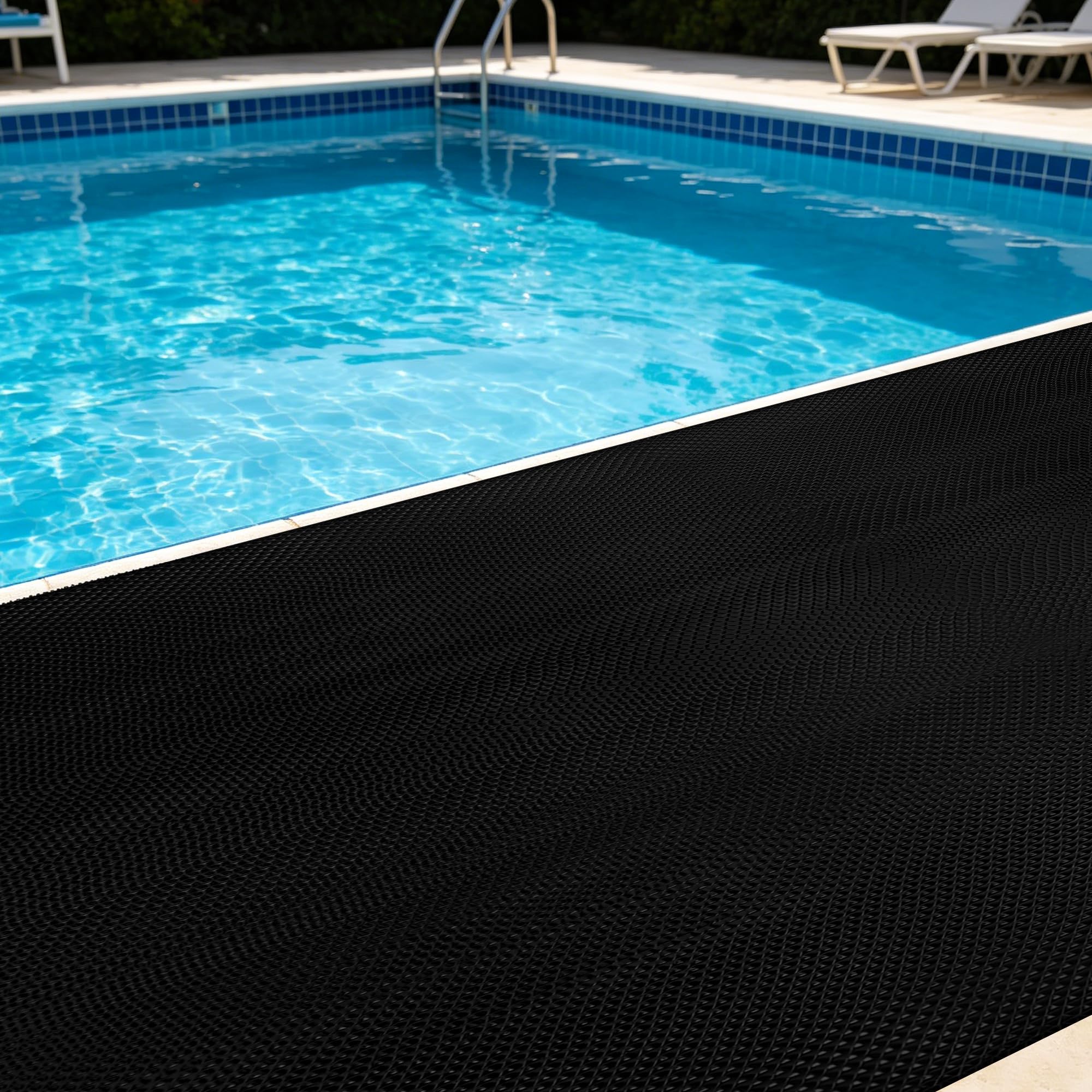 Thick PVC Drainage Floor Mat 3FTX10FT Black PVC Pool Floor Mat — Amazon image 9