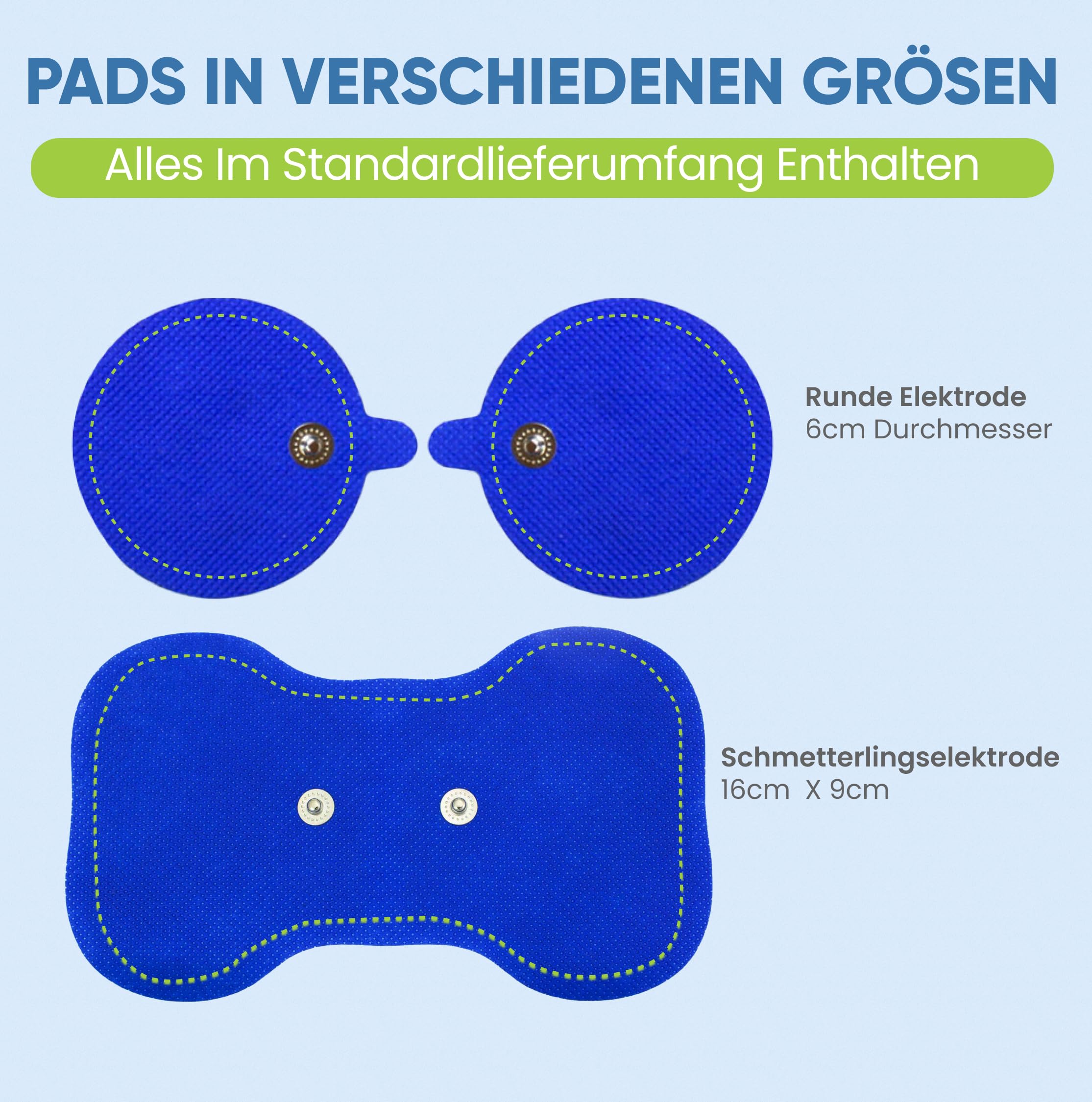 Med-Fit Schmerzlos Wiederaufladbarer Mini ten & EMS Mini-Wireless Digital Tens & Muskel Stimulator Benötigt Keine Batterien Oder führt-professionelle Stärke