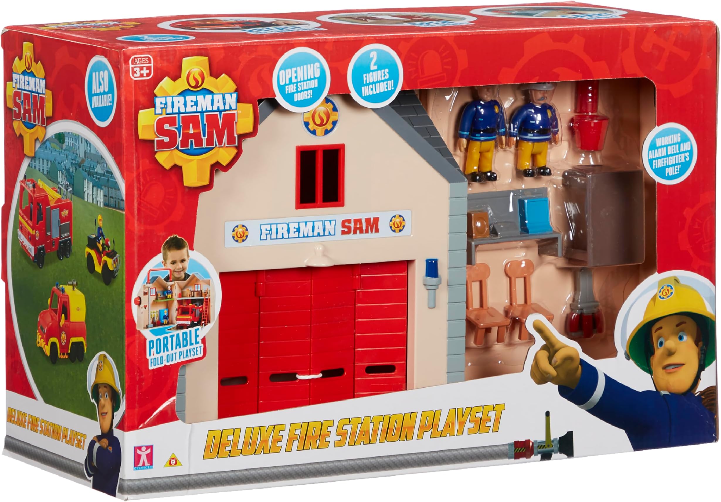 Character Options Fireman Sam Deluxe Fire Station Playset