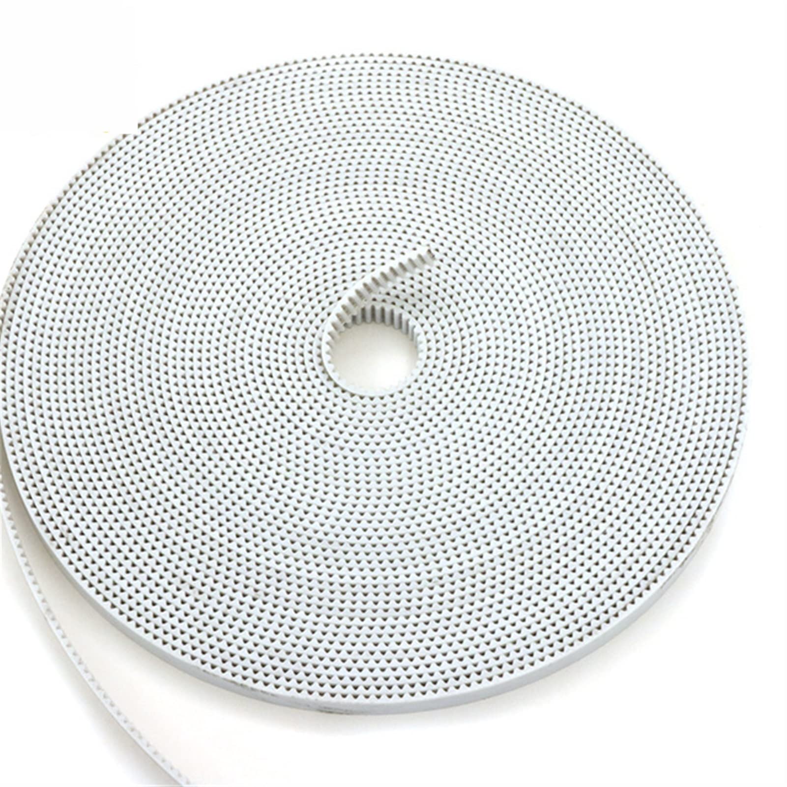 Lxuan-Correas de distribución Cinturón de tiempo PU GT2 6mm 8mm 9mm 10mm PU Con cinturón de tiempo de núcleo de acero Gt2 Cinturón de color blanco 2GT Cinturón de tiempo abierto 6 mm 10 mm de ancho, M