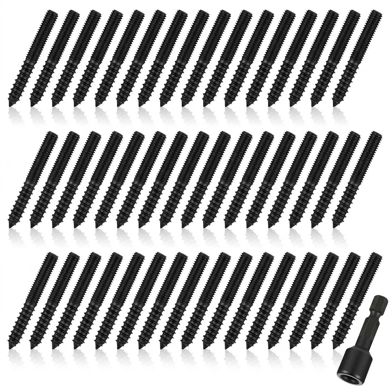 Hanger Bolts - 20 Pack with Driver -25