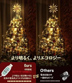 Amazon | Lewondr クリスマスツリートップスター ツリー星 Amazon | Lewondr クリスマスツリートップスター ツリー星
