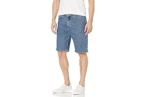Men's Comfort Flex Waistband Denim Shorts: Your Cool and Comfortable Summer Staple