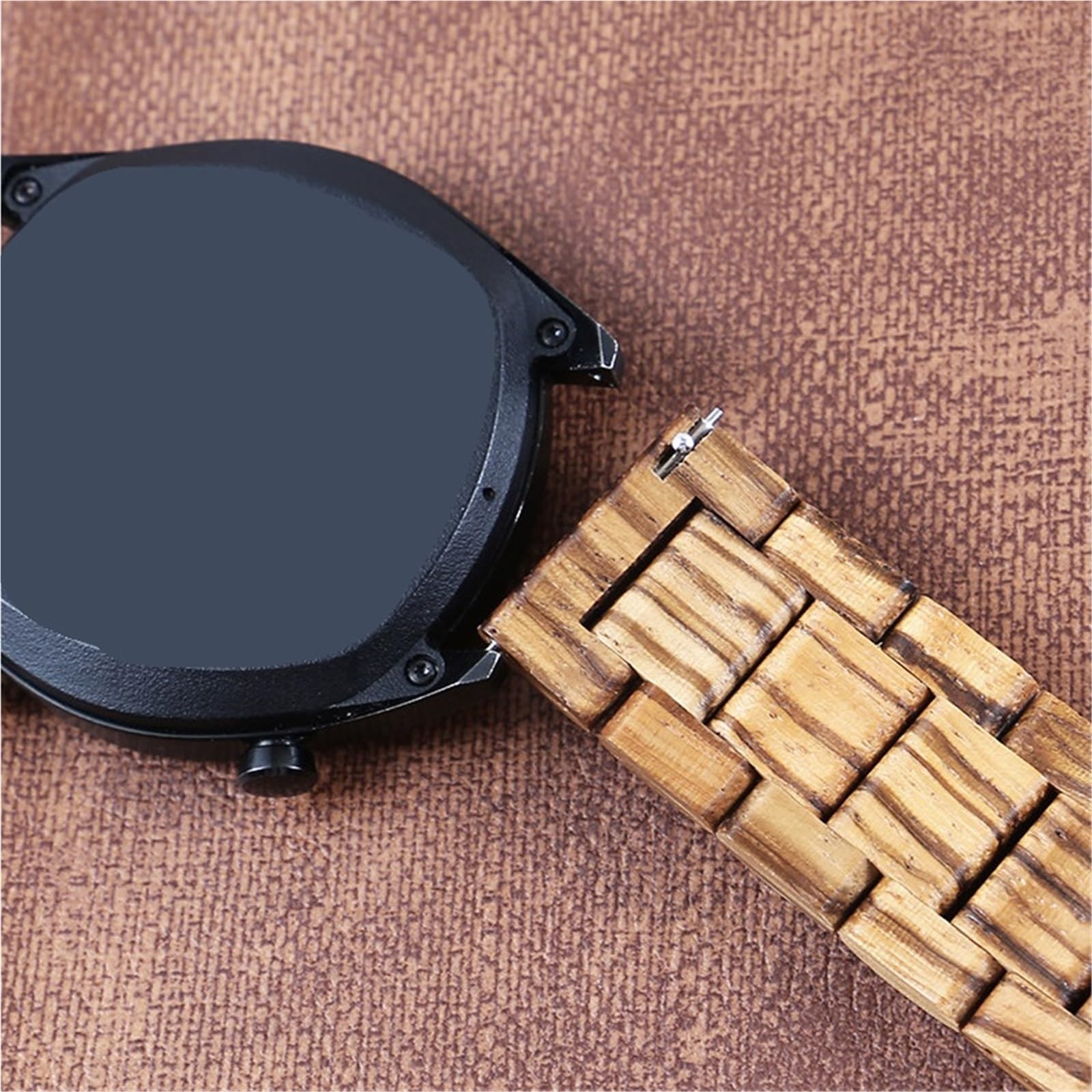 Bracelet de montre en bois à dégagement rapide, 20mm 22mm, classique, décontracté, sport, accessoires de remplacement