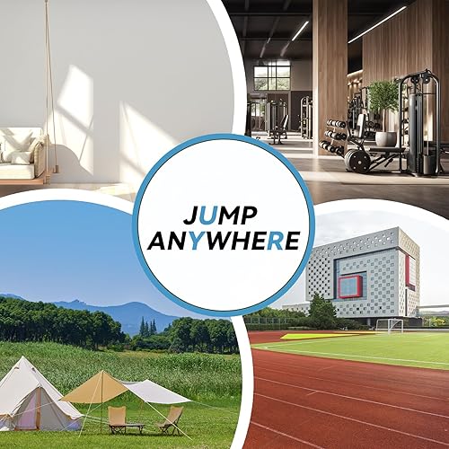 Miniatura 7 de Cuerda de saltar pesada de 5 libras para hombres y mujeres, cuerda de saltar pesada para adultos, cuerdas de saltar pesadas para entrenamiento en