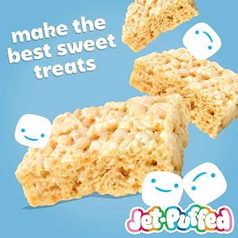 Jet-Puffed Marshmallows Natural and Artificial Flavor 192 Ounce (Pack of 12)
