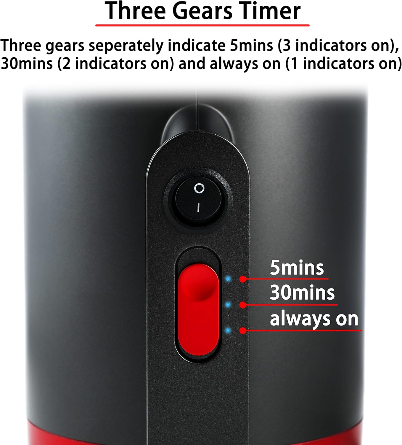 Simple Deluxe Portable Space Heater, Indoor Bed Heater Blanket Heater, 3 Second Fast Heating 1200W, Heater for Bed, Portable Quilt Heating Blower