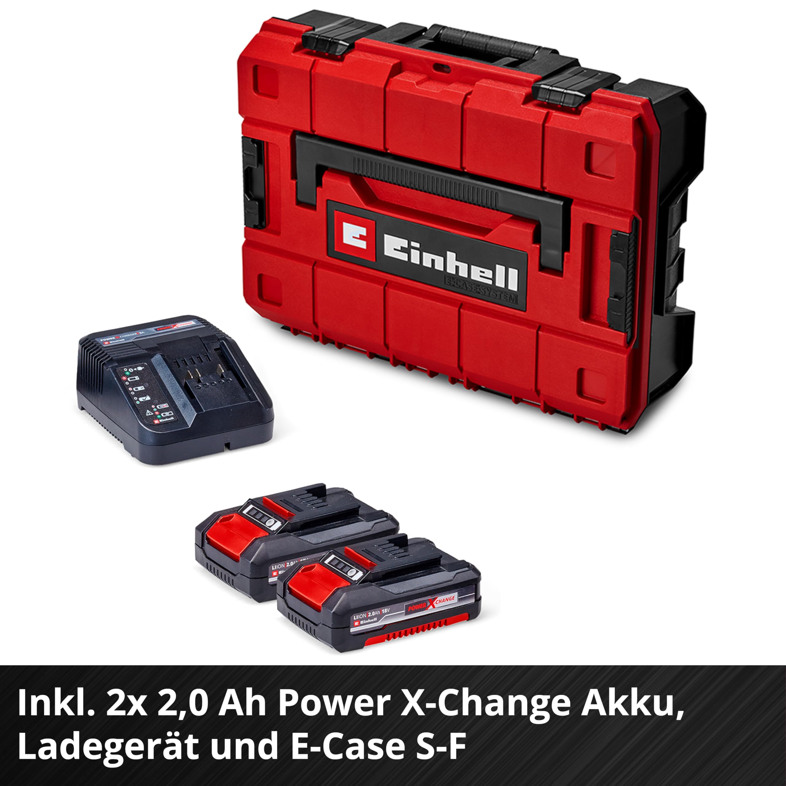Einhell Professional TP-CD 18/70 Li-i BL Akku-Schlagbohrschrauber 18V Brushless 70 Nm 13 mm Bohrfutter 2x 2,0 Ah Akkus Ladegerät E-Case
